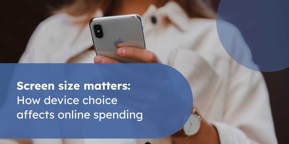 Size matters: how device choice affects online spending